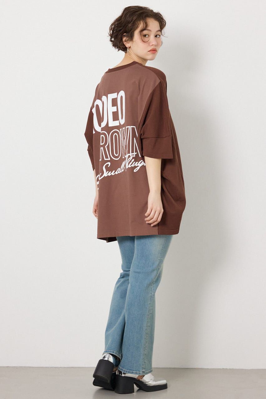 RODEO CROWNS「ドッキングドルマンビッグニットトップス」|ニット・セーター|