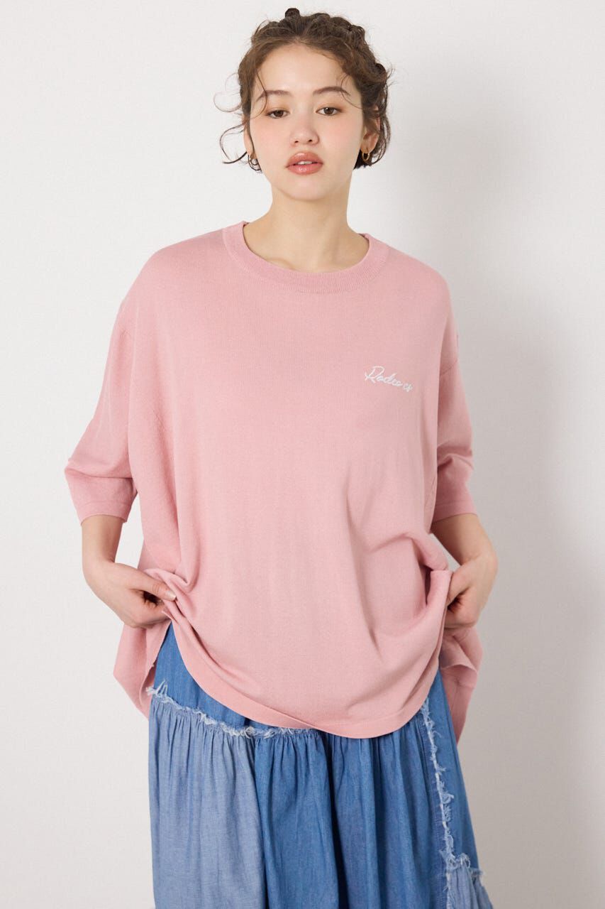 RODEO CROWNS「ドッキングドルマンビッグニットトップス」|ニット・セーター|