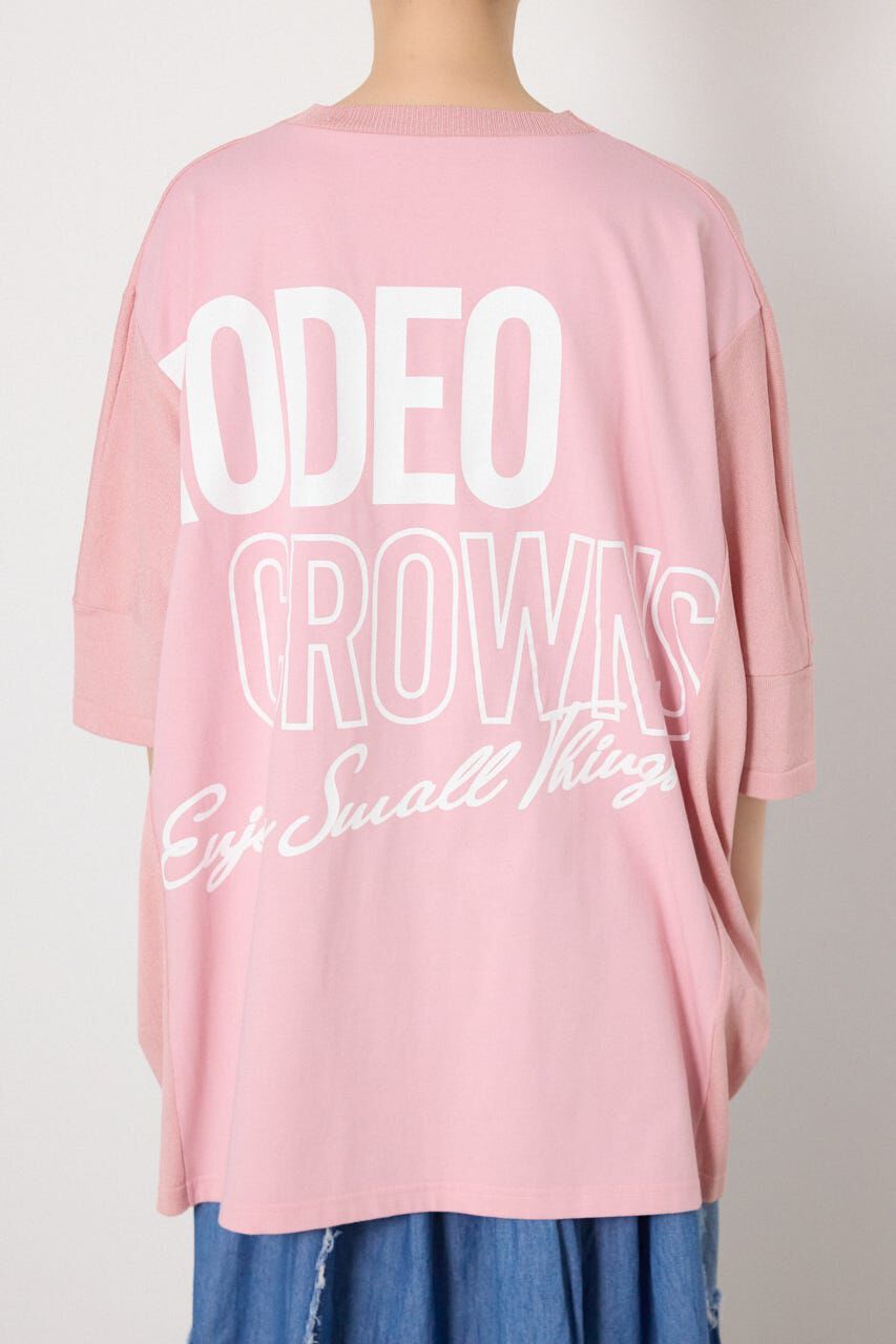 RODEO CROWNS「ドッキングドルマンビッグニットトップス」|ニット・セーター|