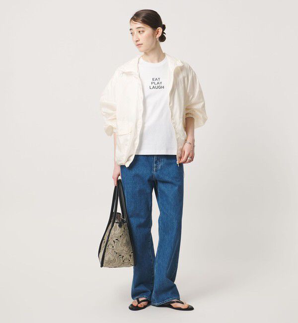 UNITED ARROWS「ショート ボリューム ブルゾン ‐ウォッシャブル‐」|ブルゾン・スタジャン|