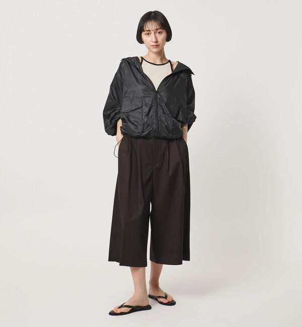 UNITED ARROWS「ショート ボリューム ブルゾン ‐ウォッシャブル‐」|ブルゾン・スタジャン|