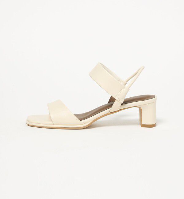 UNITED ARROWS green label relaxing「ストレッチ ストラップ サンダル」|サンダル|OFF WHITE