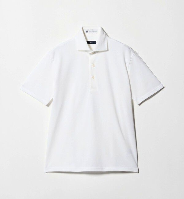 UNITED ARROWS green label relaxing「＜gim＞26SS アメリカンシーアイランド ビズ ポロシャツ -吸水速乾-」|ポロシャツ|WHITE