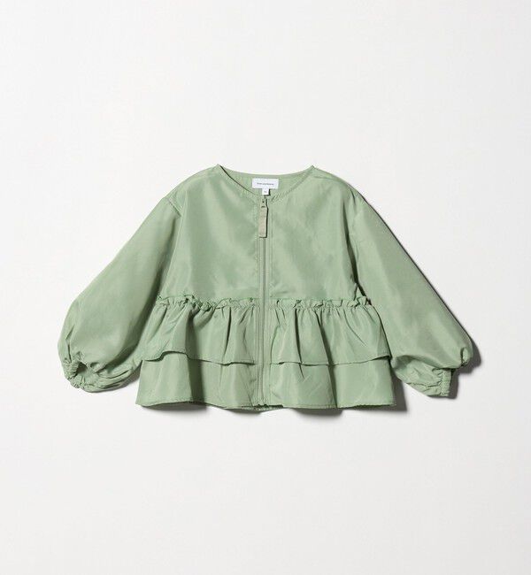 UNITED ARROWS green label relaxing「フリル ギャザーブルゾン / キッズ  100cm-160cm 撥水 UVカット 遮熱」|その他|LIME