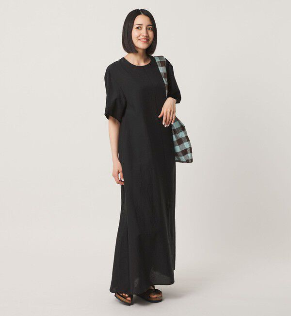 BEAUTY&YOUTH UNITED ARROWS「シアー バックリボン ワンピース ウォッシャブル」|ワンピース|