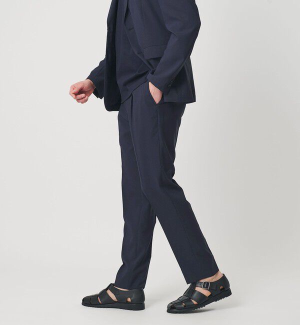 BEAUTY&YOUTH UNITED ARROWS「【WEB限定 WARDROBE SMART】 Reflax ポプリン ジャケット＆イージーパンツ」|スーツ|