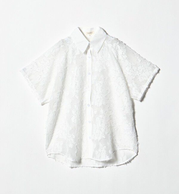 BEAUTY&YOUTH UNITED ARROWS「【別注】＜GHOSPELL＞フリンジ ショートスリーブ シャツ」|シャツ・ブラウス|WHITE