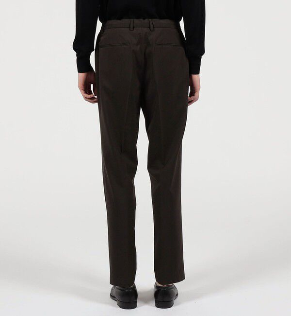 TOMORROWLAND MENS「ウールナイロン 1プリーツ イージースラックス V.B.CANONICO」|スラックス|