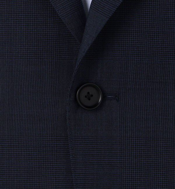 TOMORROWLAND MENS「Super120'sウールポリエステル シングルブレステッド2Bジャケット」|テーラードジャケット|