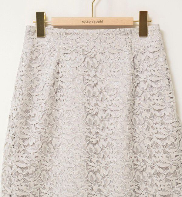 NOLLEY'S sophi「ウォッシャブルウォッシャブルコードレースタイトタイトスカート」|タイト|