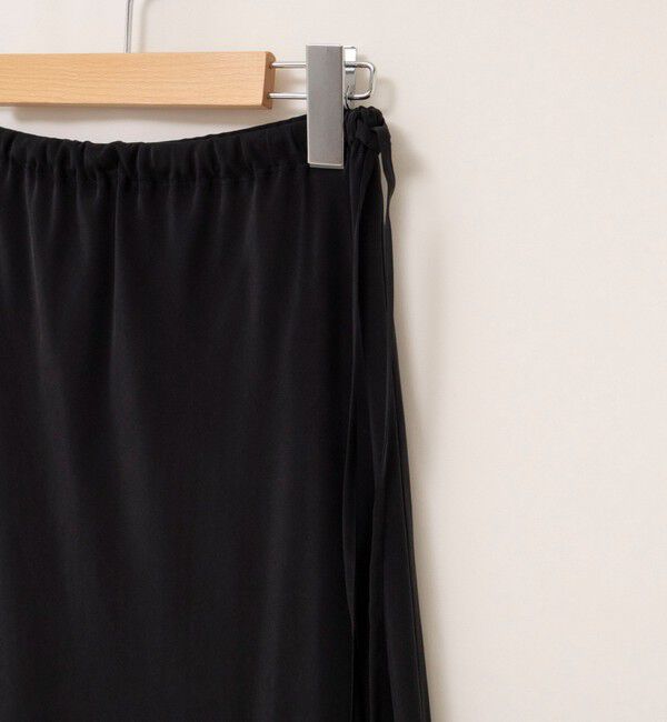 NOLLEY'S「フィブリルタフタサイドリボンバイヤススカート」|スカート|