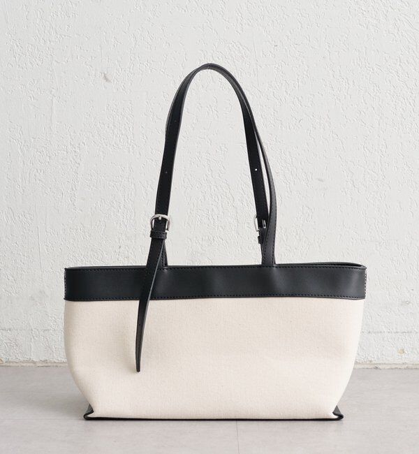  「サイドベルトコンビBAG」|トートバッグ|ブラック