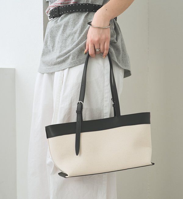  「サイドベルトコンビBAG」|トートバッグ|