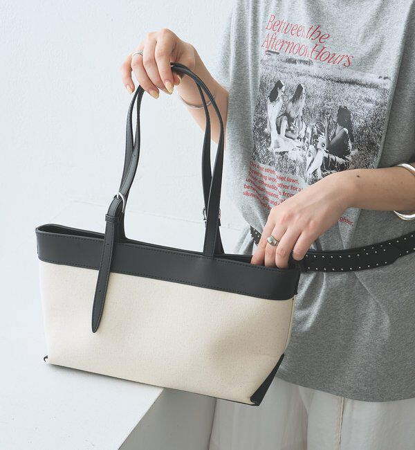  「サイドベルトコンビBAG」|トートバッグ|