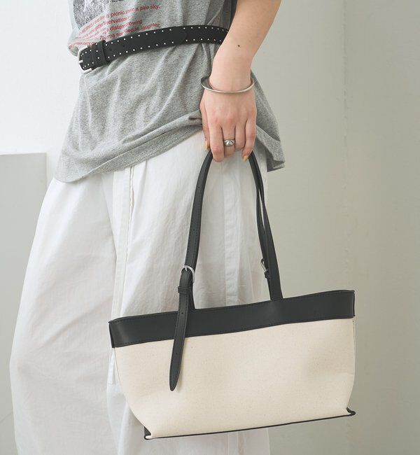  「サイドベルトコンビBAG」|トートバッグ|