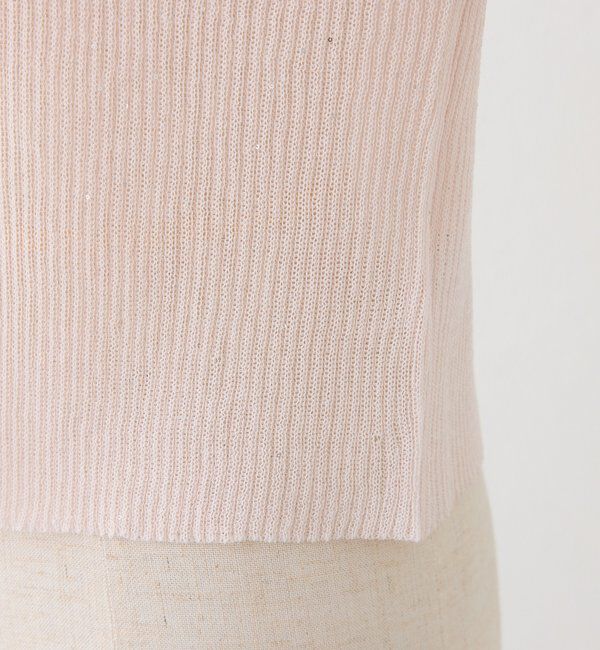  「シアーラメカーディガン」|ニット・セーター|