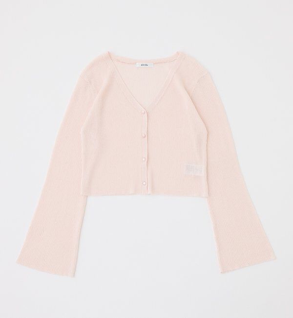  「シアーラメカーディガン」|ニット・セーター|