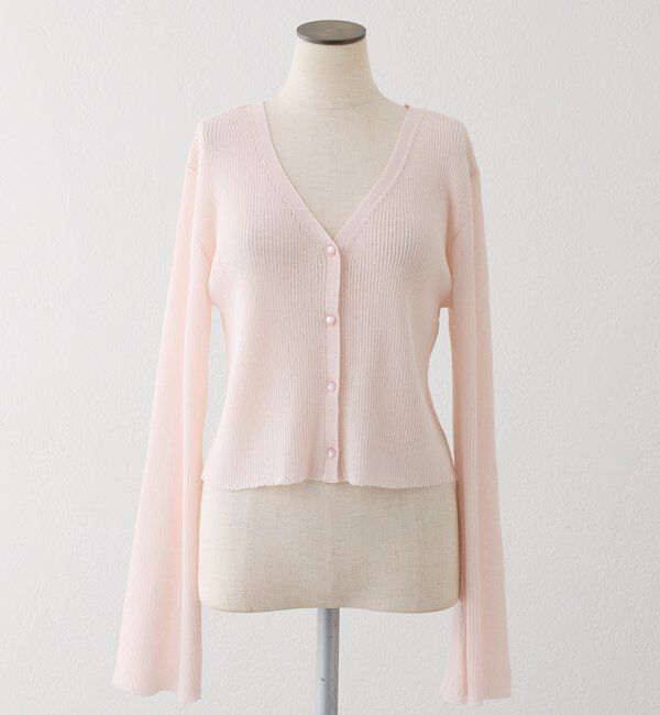  「シアーラメカーディガン」|ニット・セーター|