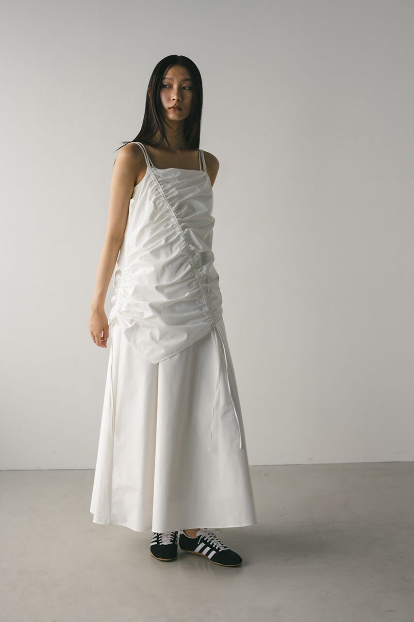 STYLEMIXER「シャーリングレイヤーワンピース」|ワンピース|