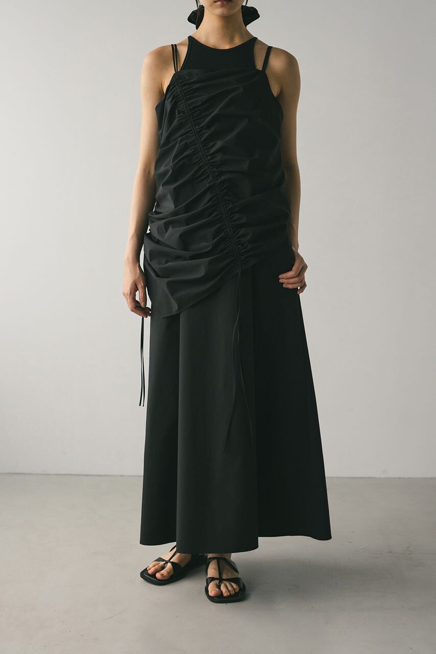 STYLEMIXER「シャーリングレイヤーワンピース」|ワンピース|