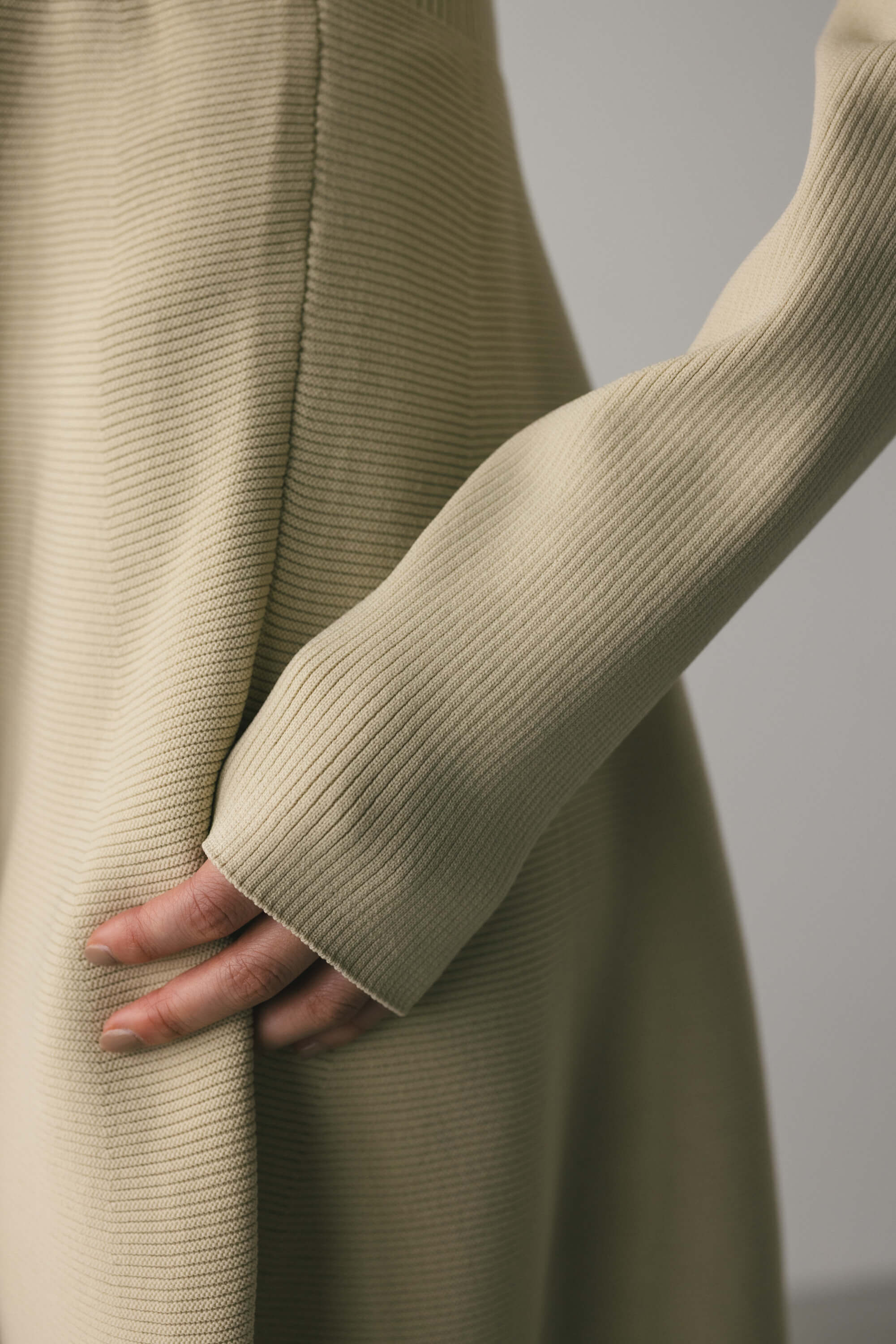 STYLEMIXER「フォルムポロニットワンピース」|ワンピース|