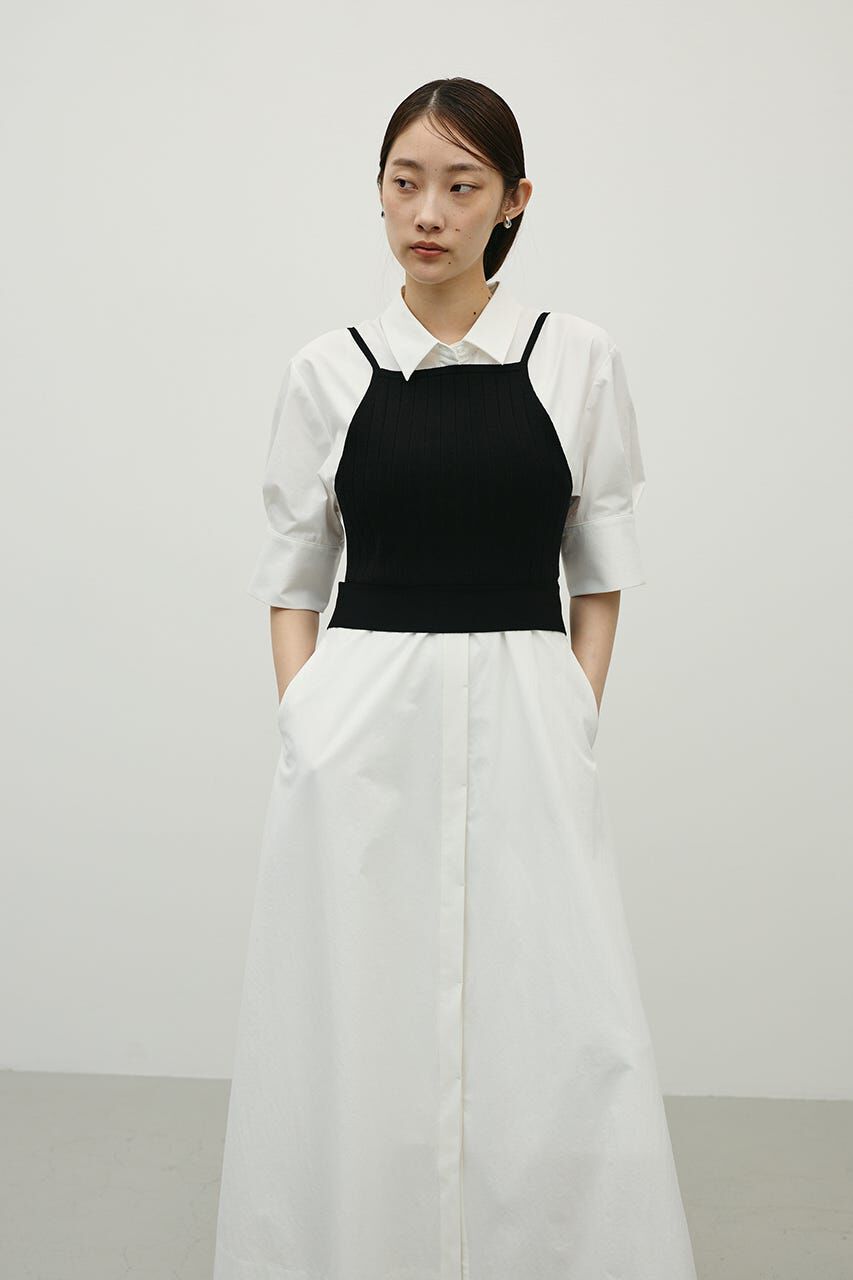 STYLEMIXER「フレアマキシシャツワンピース」|ワンピース|