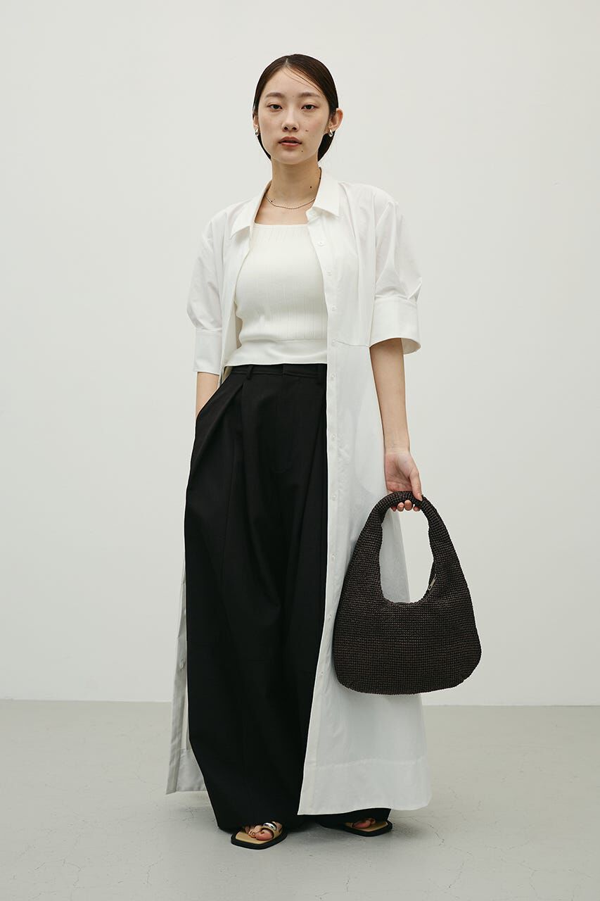 STYLEMIXER「フレアマキシシャツワンピース」|ワンピース|