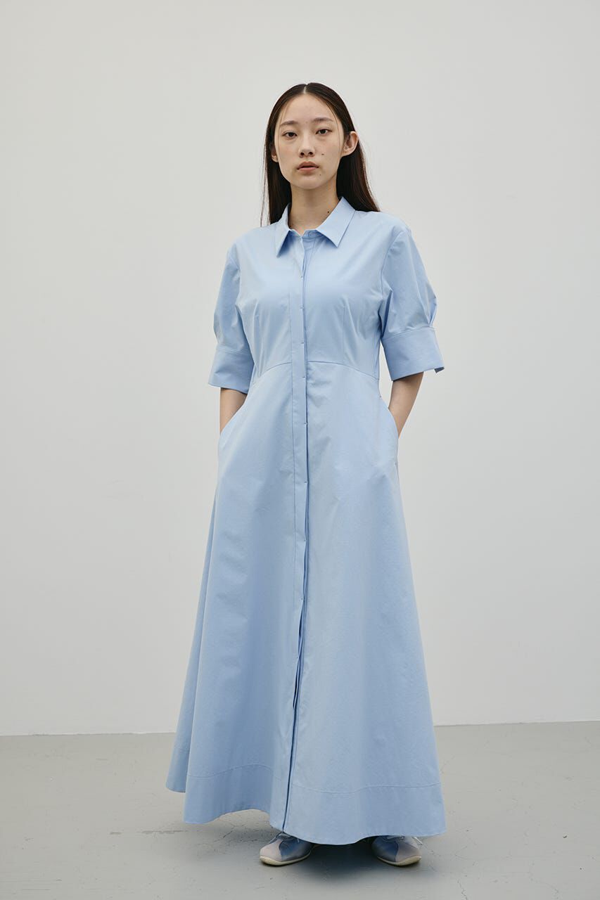 STYLEMIXER「フレアマキシシャツワンピース」|ワンピース|