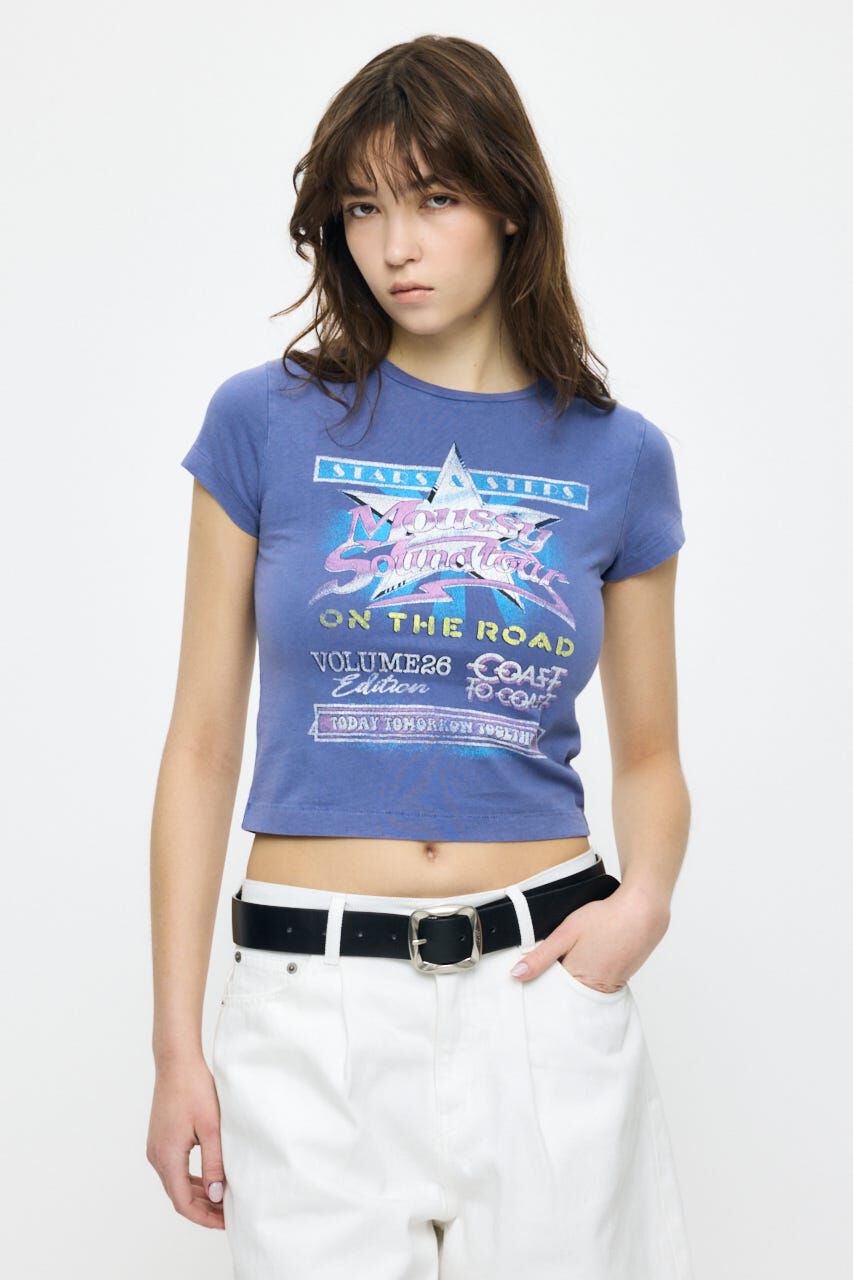 MOUSSY「MOUSSY VOL26 TOUR TEE」|Tシャツ・カットソー|