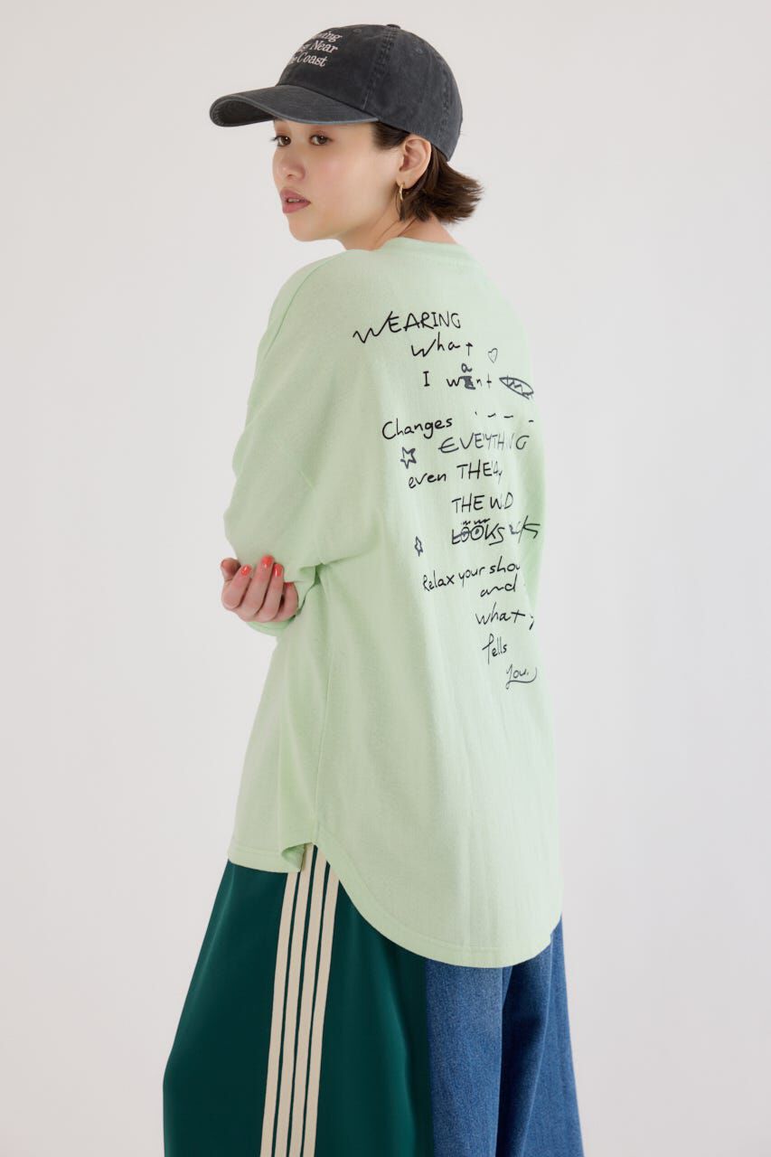 RODEO CROWNS「梨地VネックロングスリーブTシャツ」|Tシャツ・カットソー|