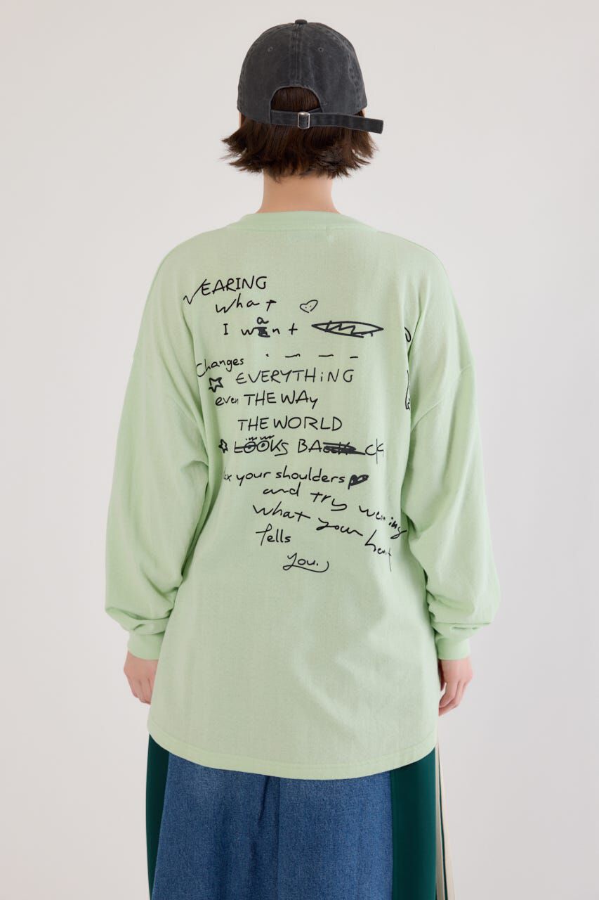 RODEO CROWNS「梨地VネックロングスリーブTシャツ」|Tシャツ・カットソー|