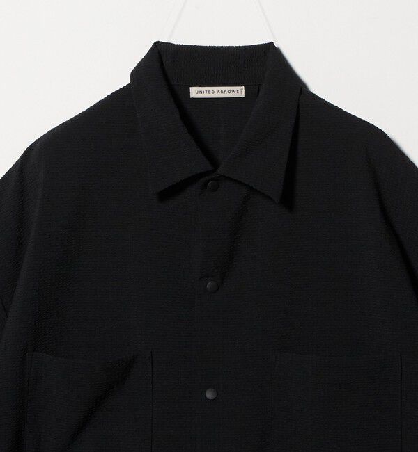 UNITED ARROWS「DotAir ドットエア サッカー ダブルポケットシャツ　吸水速乾」|シャツ・ブラウス|