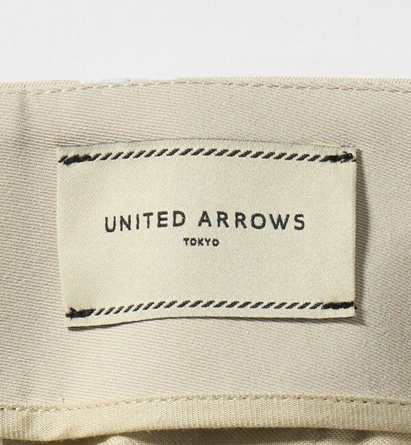 UNITED ARROWS「エンブロイダリー フラワー スリム テーパードパンツ ‐ウォッシャブル‐」|チノ|