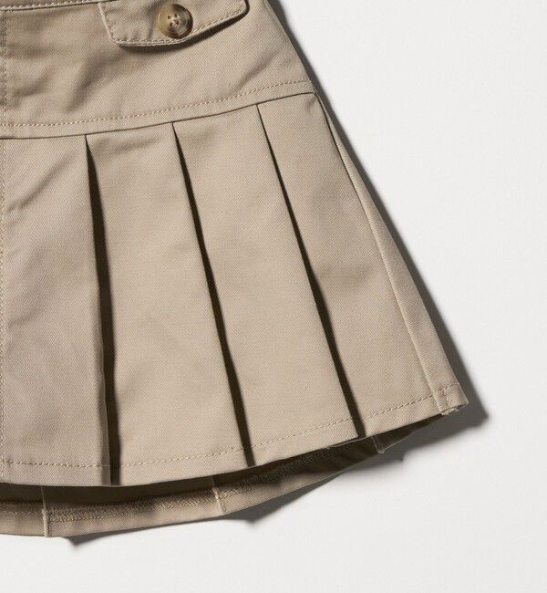 UNITED ARROWS green label relaxing「ツイルプリーツ キュロット スカート / キッズ  100cm-160cm」|スカート|
