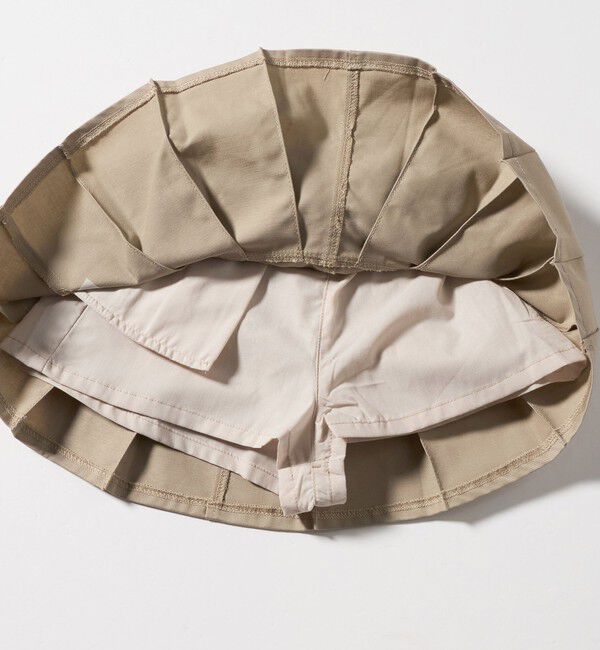 UNITED ARROWS green label relaxing「ツイルプリーツ キュロット スカート / キッズ  100cm-160cm」|スカート|