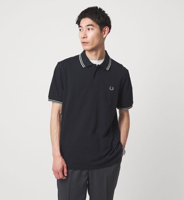 UNITED ARROWS green label relaxing「＜FRED PERRY＞ツインティップ ポロシャツ」|ポロシャツ|NAVY
