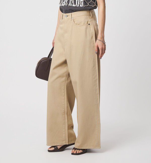 UNITED ARROWS green label relaxing「＜CHIHIRO HYODO&times;green label relaxing＞ワイド ライト デニム」|デニム|