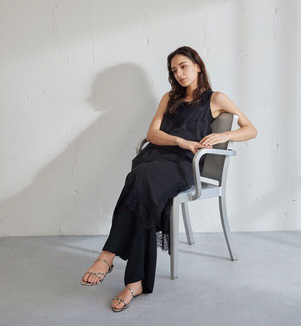 UNITED ARROWS green label relaxing「ライン フラット サンダル」|サンダル|