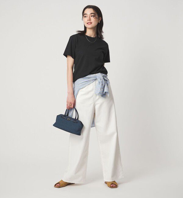 UNITED ARROWS green label relaxing「＜CHIHIRO HYODO&times;green label relaxing＞ワイドネック Tシャツ」|Tシャツ・カットソー|