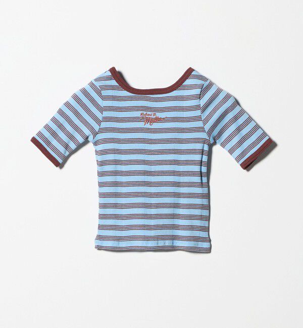 UNITED ARROWS green label relaxing「【別注】＜Robert P. Miller＞5分袖 Tシャツ / キッズ  100cm-130cm」|Tシャツ・カットソー|