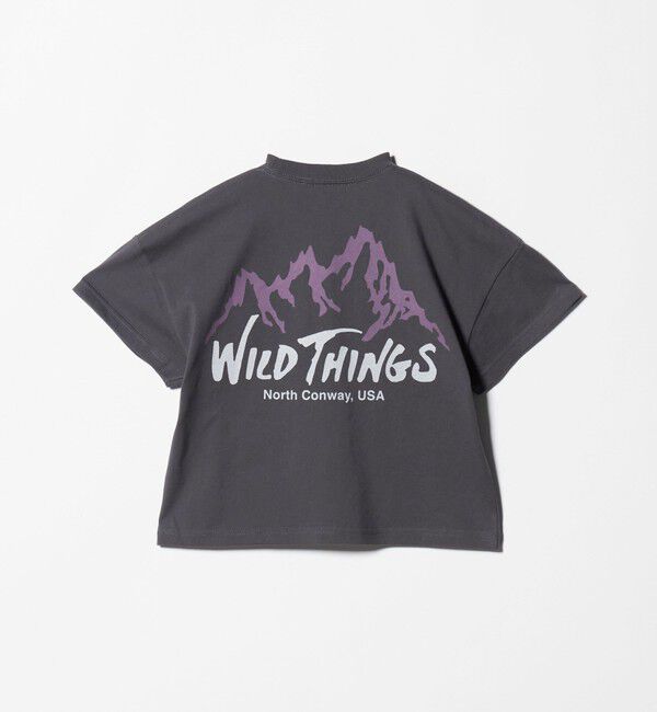 UNITED ARROWS green label relaxing「【別注】＜WILD THINGS＞ マウンテン ショートスリーブ Tシャツ / キッズ 110cm-130cm」|Tシャツ・カットソー|