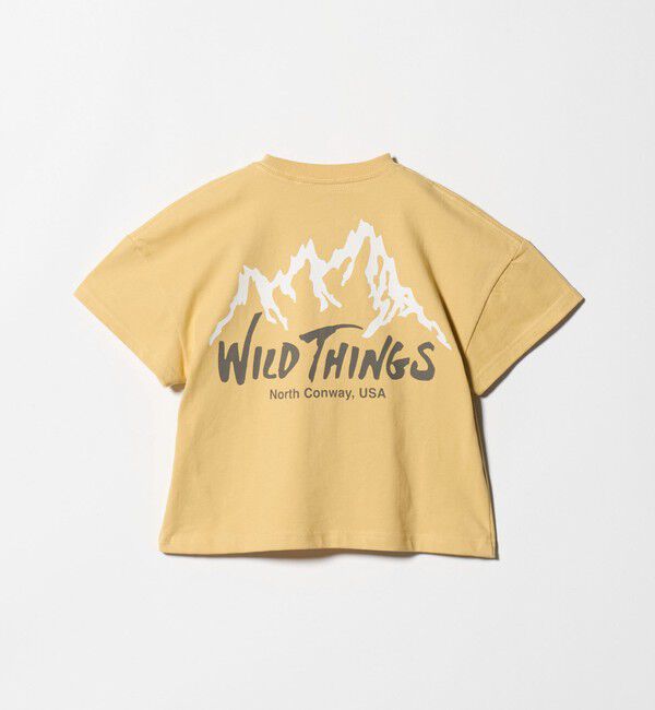 UNITED ARROWS green label relaxing「【別注】＜WILD THINGS＞ マウンテン ショートスリーブ Tシャツ / キッズ 110cm-130cm」|Tシャツ・カットソー|