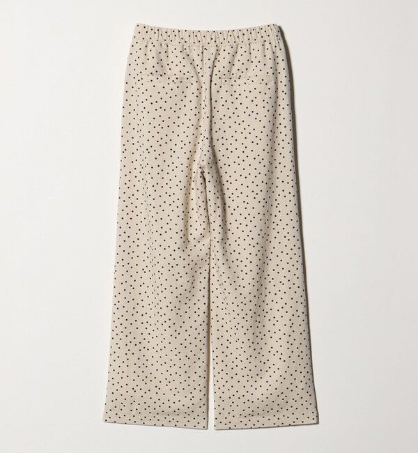 UNITED ARROWS green label relaxing「BREEZE LINEN ブリーズリネン ワイド パンツ オフホワイト ドット」|その他|