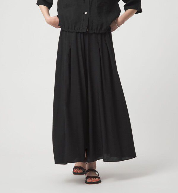 UNITED ARROWS green label relaxing「［size SHORTあり］【WEB限定】＜at ease＞キュロット パンツ」|キュロット|