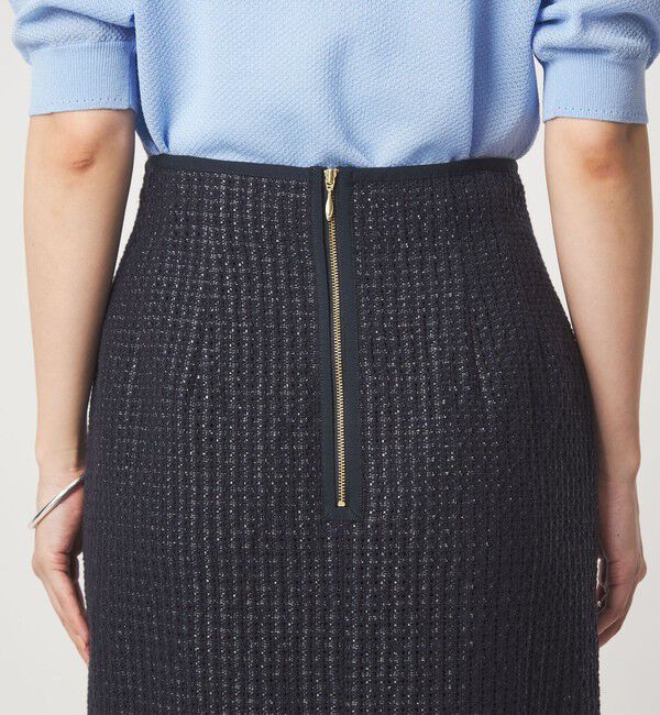 UNITED ARROWS green label relaxing「ラティス ツイードライク タイトスカート」|タイト|