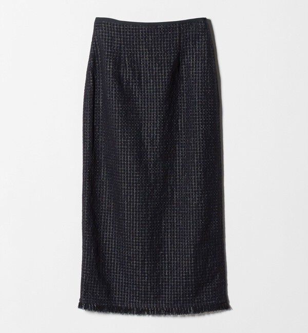 UNITED ARROWS green label relaxing「ラティス ツイードライク タイトスカート」|タイト|