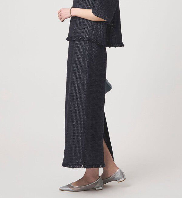 UNITED ARROWS green label relaxing「ラティス ツイードライク タイトスカート」|タイト|