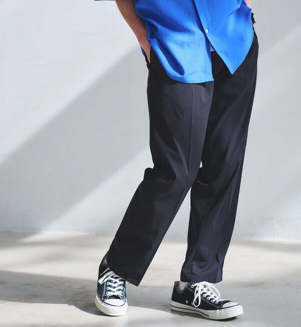 UNITED ARROWS green label relaxing「ストレッチ サッカー イージー パンツ W3 -ストレッチ-」|その他|NAVY