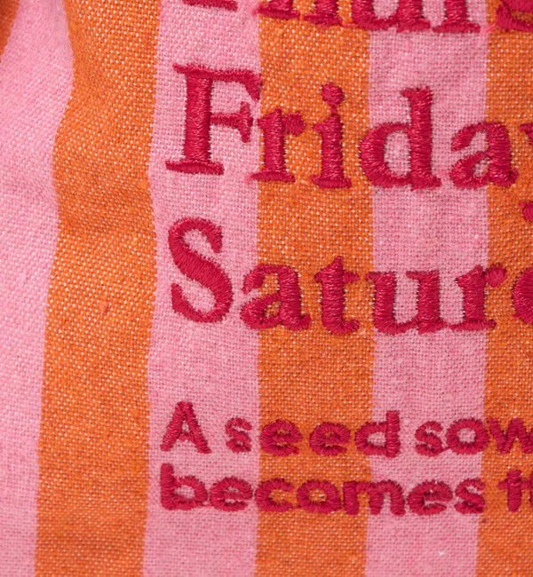 UNITED ARROWS green label relaxing「【別注】＜beej＞チャーム付き ストライプ トートバッグ / キッズ」|トートバッグ|