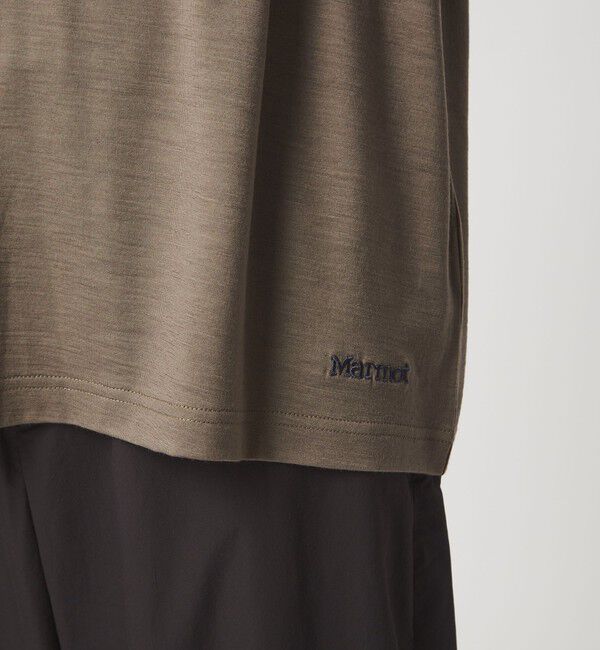 UNITED ARROWS green label relaxing「【別注】＜Marmot＞メリノウール 半袖 Tシャツ」|Tシャツ・カットソー|